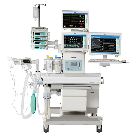 DRÄGER Perseus A500 аппарат ИВЛ для анестезии