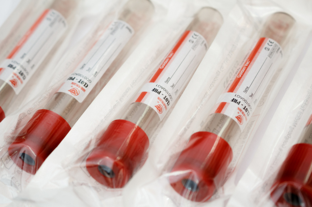 Пробирки одноразовые в стерильной упаковке 16 * 100 мм 10 мл красные CLOT-PRF