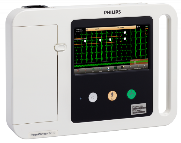 Philips Pagewriter TC10 Портативный 12-канальный электрокардиограф