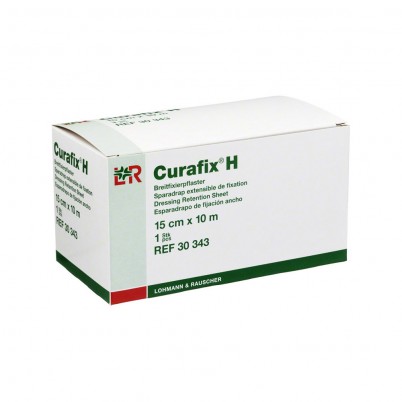 Curafix H пластырь для фиксации раневых повязок и катетеров в рулоне 30см х10м, 30345